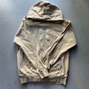 Salvage Public Quilt Tan Hoodie